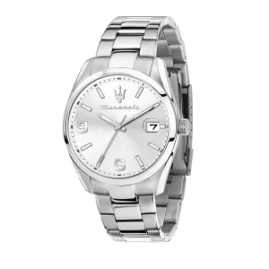 Men Attrazione Silver 43mm Watch