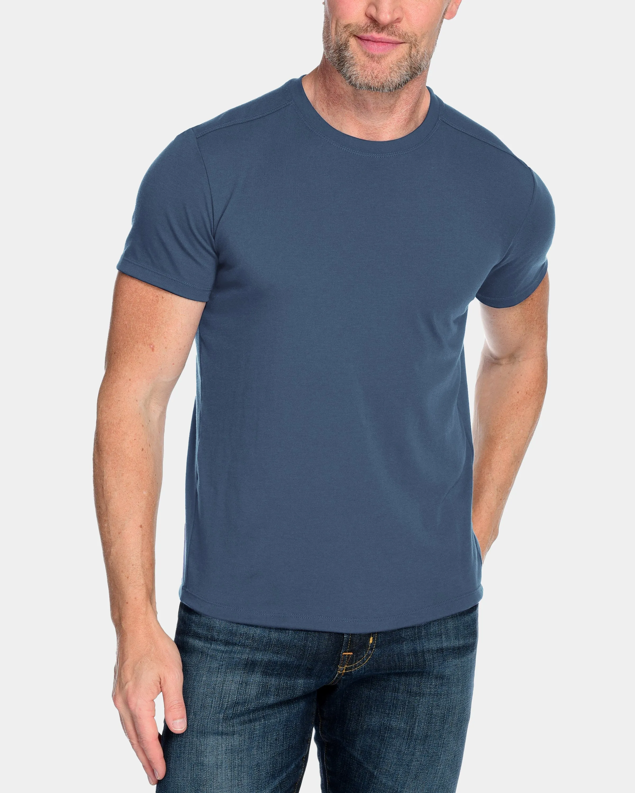 Men's Everyday Cashmere Short Sleeve Crew