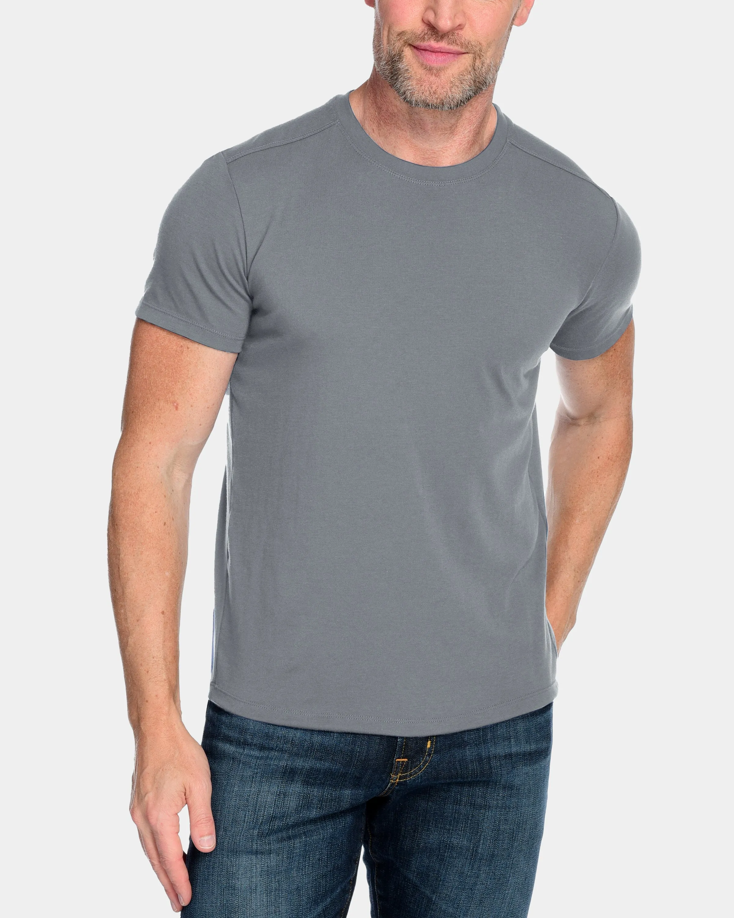 Men's Everyday Cashmere Short Sleeve Crew