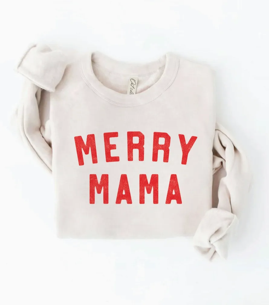 Merry Mama Graphic Sweatshirt