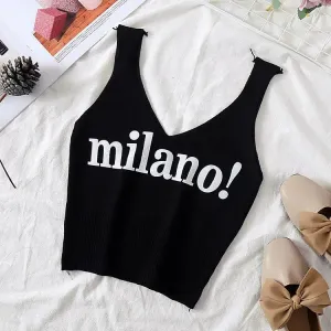 Milano Knitted Tank Top