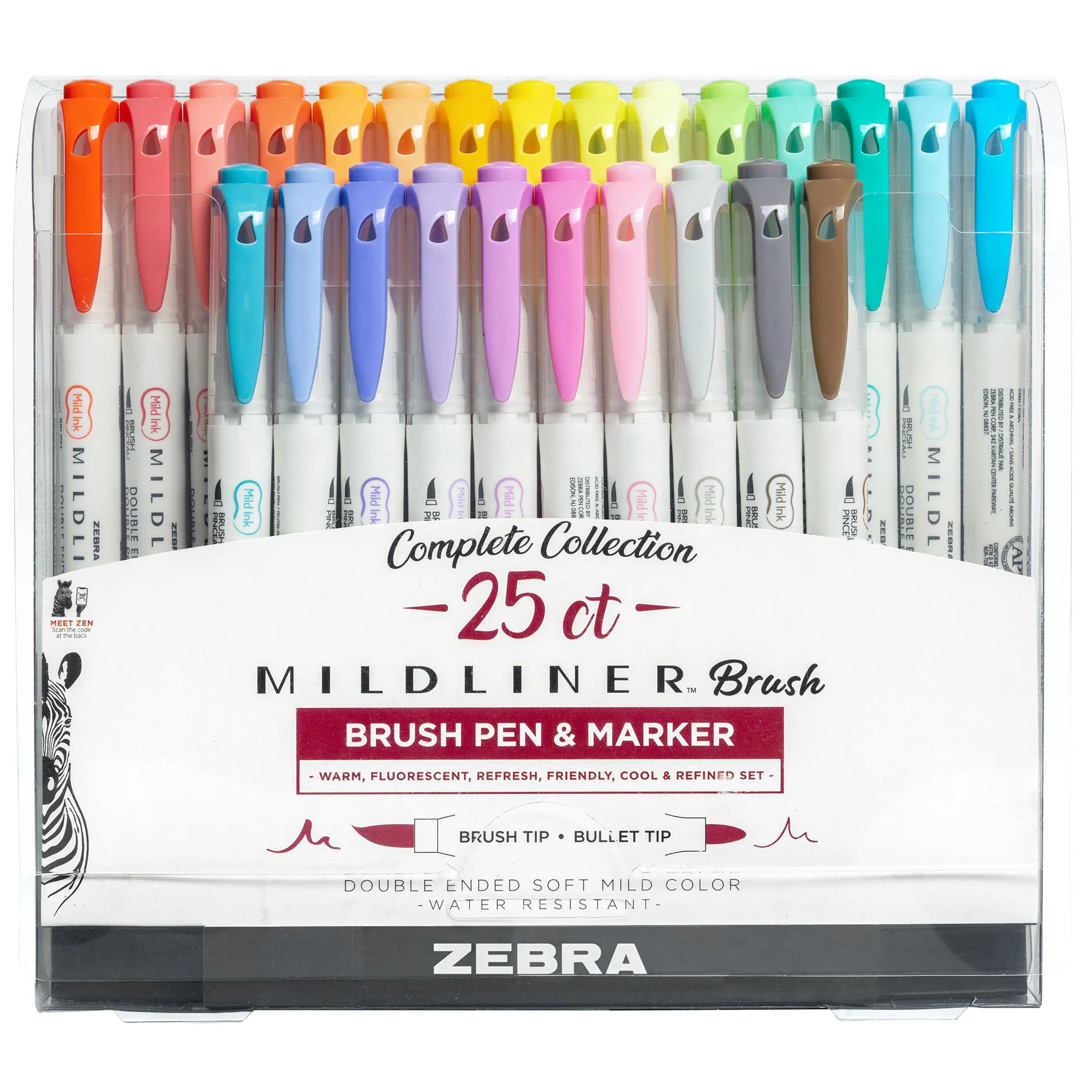 MILDLINER Dual-Tip Brush Pen