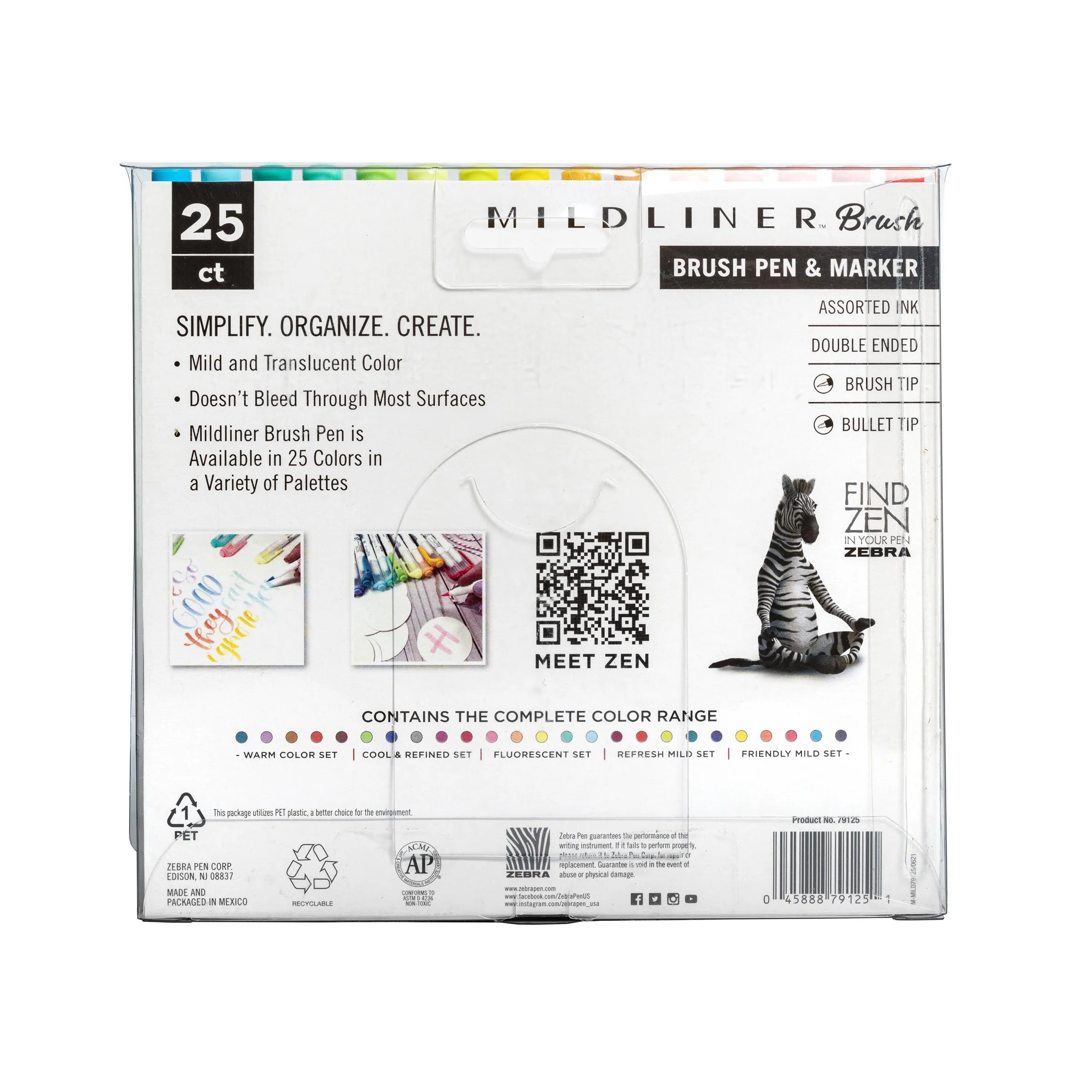 MILDLINER Dual-Tip Brush Pen