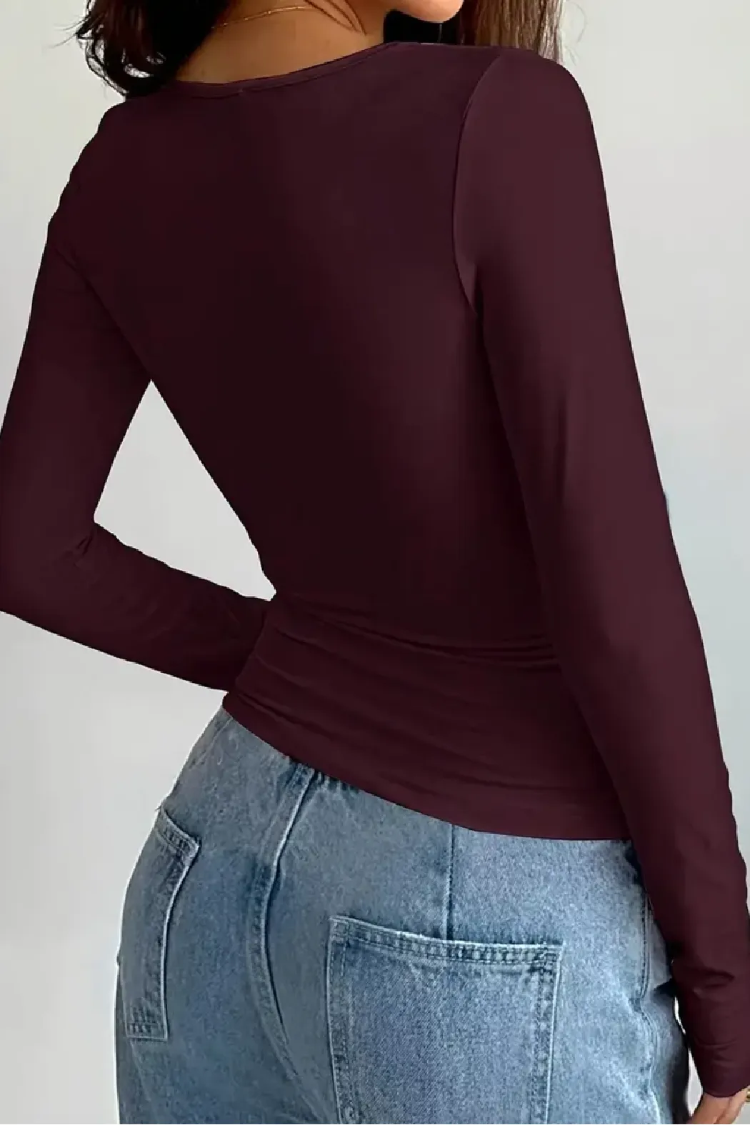 Mina Long Sleeve Layering Top