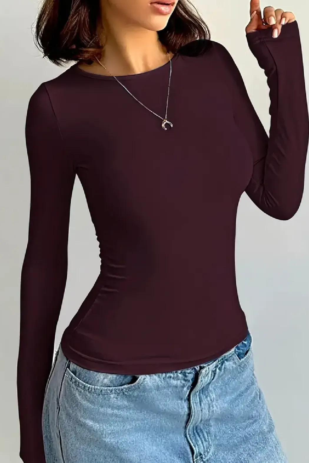 Mina Long Sleeve Layering Top