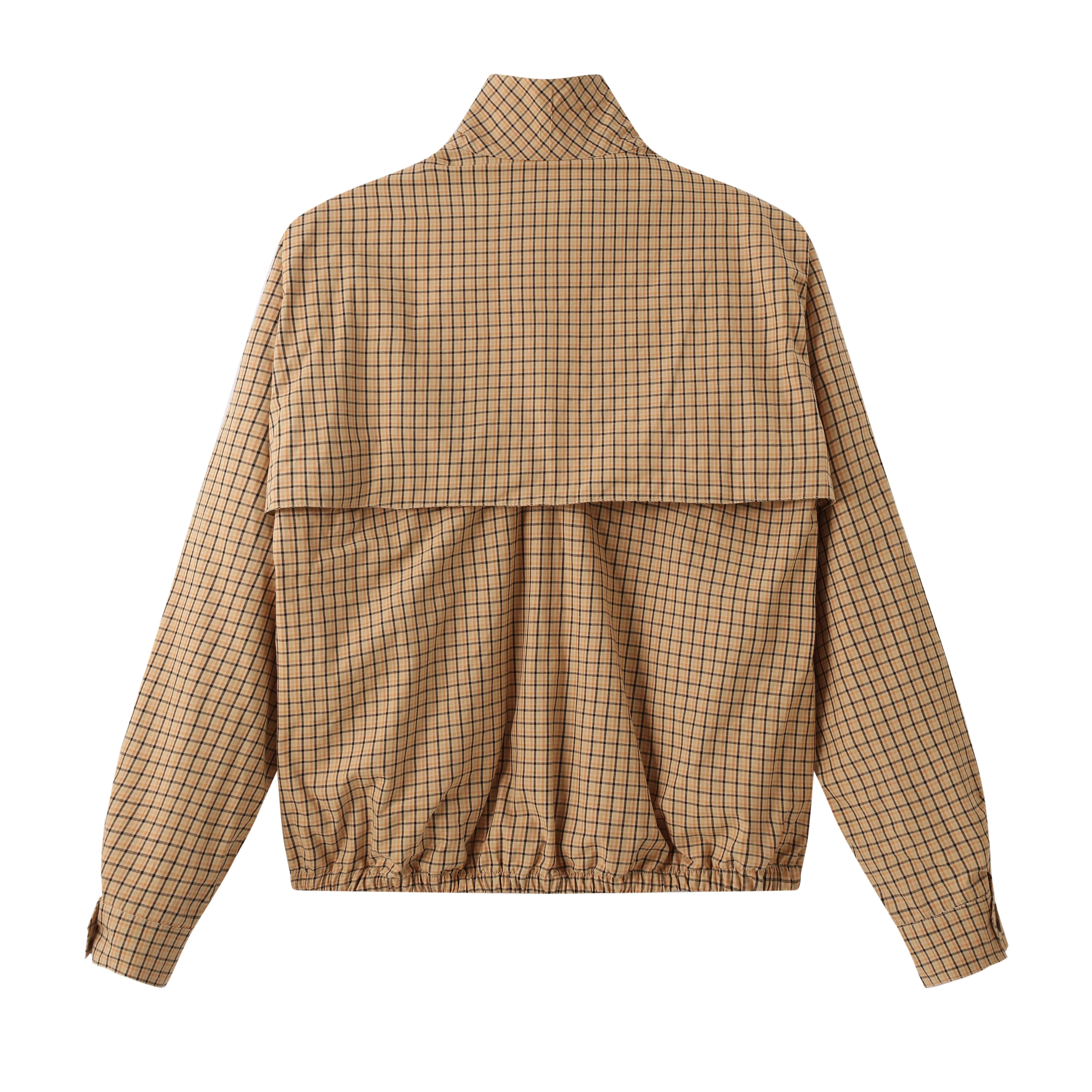 Miu Miu Checked Canvas Blouson Jacket