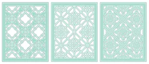 Modern Geometric Coverplate I, II, and III Bundle