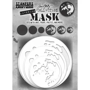 Moon Layering Mask | Tim Holtz