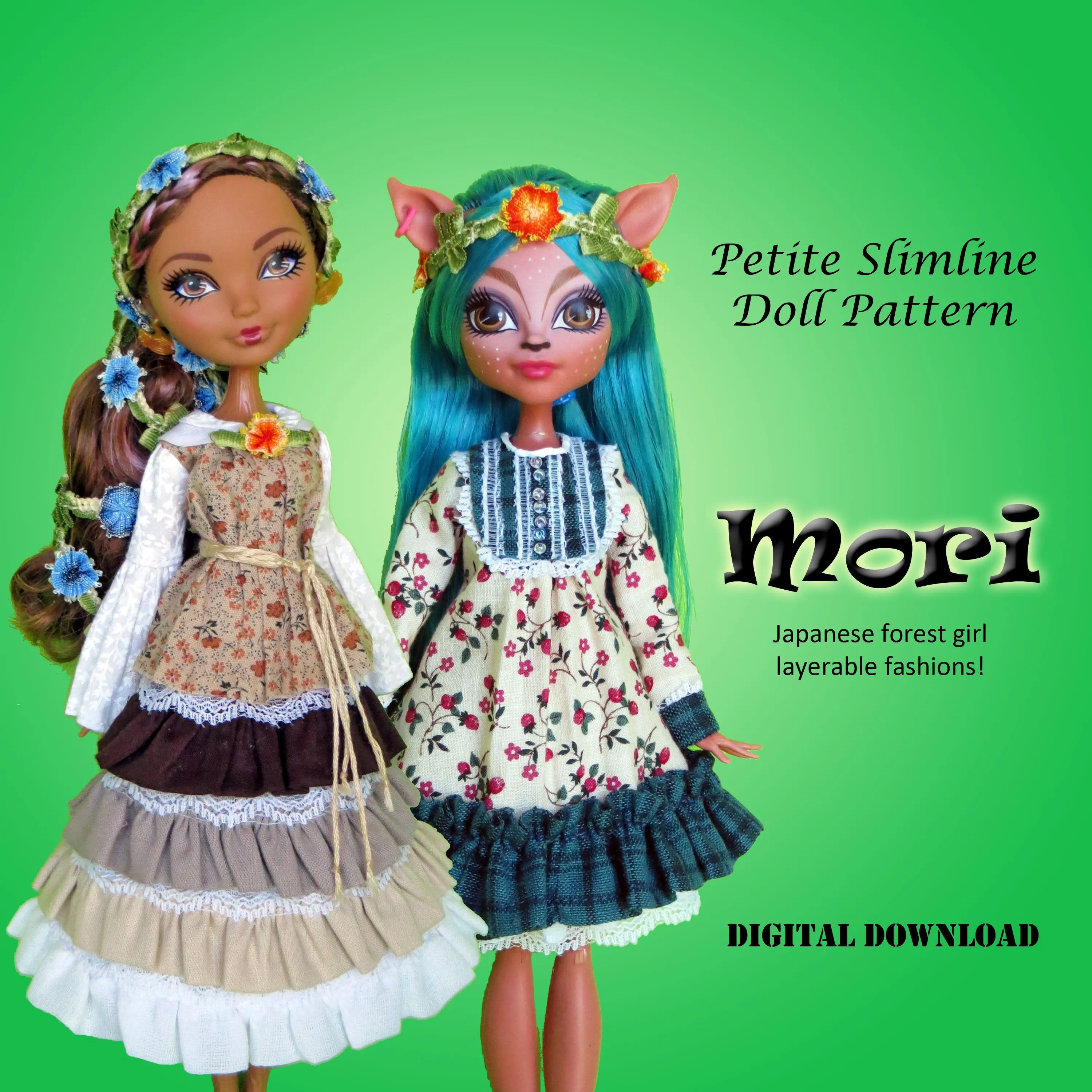 Mori: Forest Girl Dresses