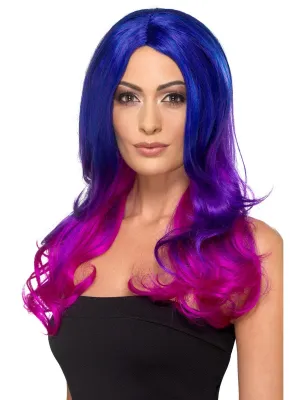 Multi Coloured Fashion Ombre Wig