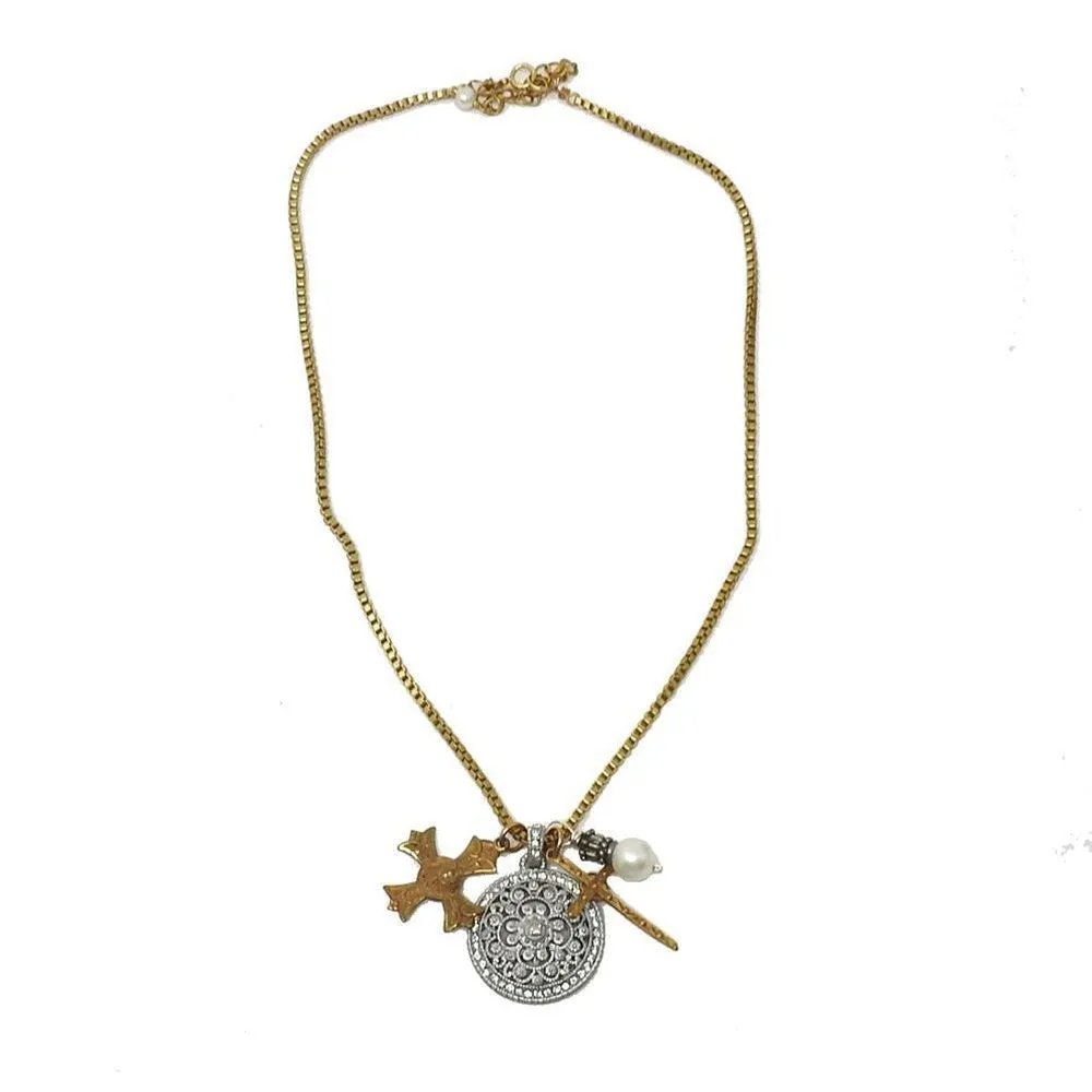 Multi Cross Necklace