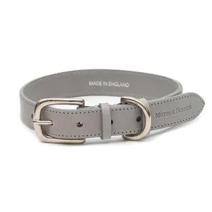 Mutts & Hounds Leather Dog Collar