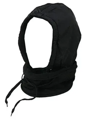 New Fleece Unisex Multi Function Face Snood Hat Balaclava and Neck Warmer (Black)