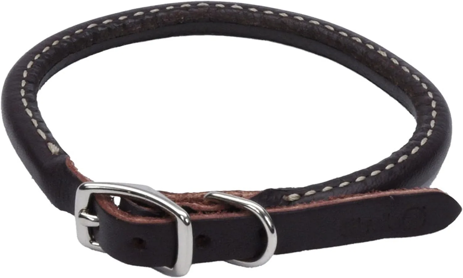 Omnipet Round Latigo Dog Collar