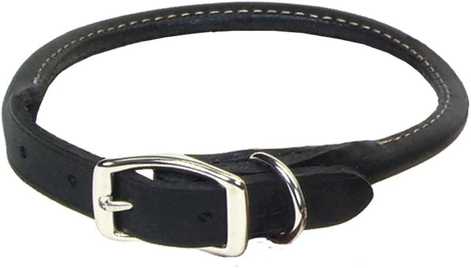 Omnipet Round Latigo Dog Collar