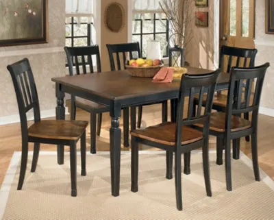 Owingsville Dining Table and 6 Chairs