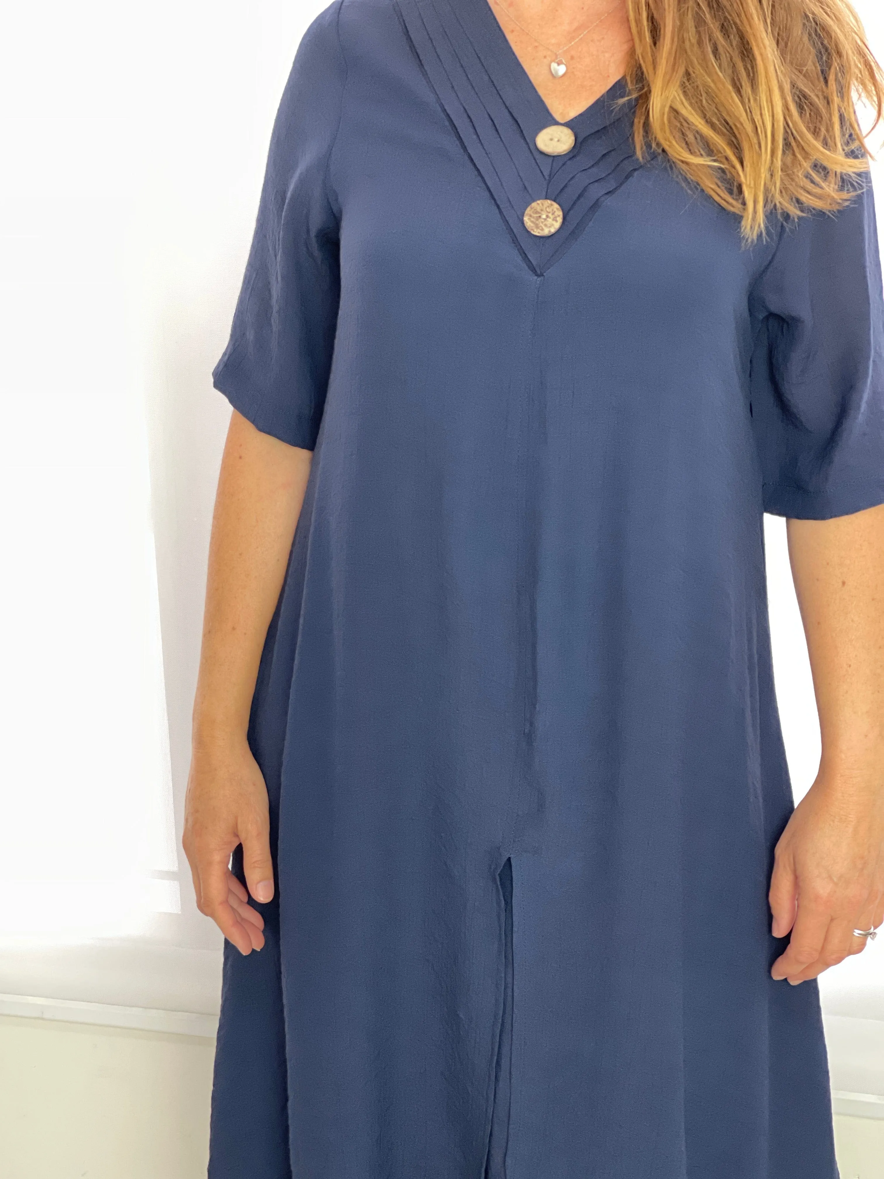 Oxley Navy Layering Dress