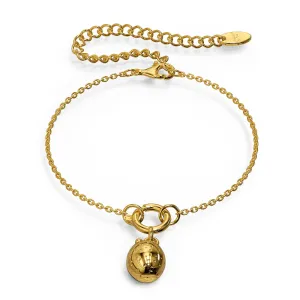 Passion Fruit Gold Charm Bracelet