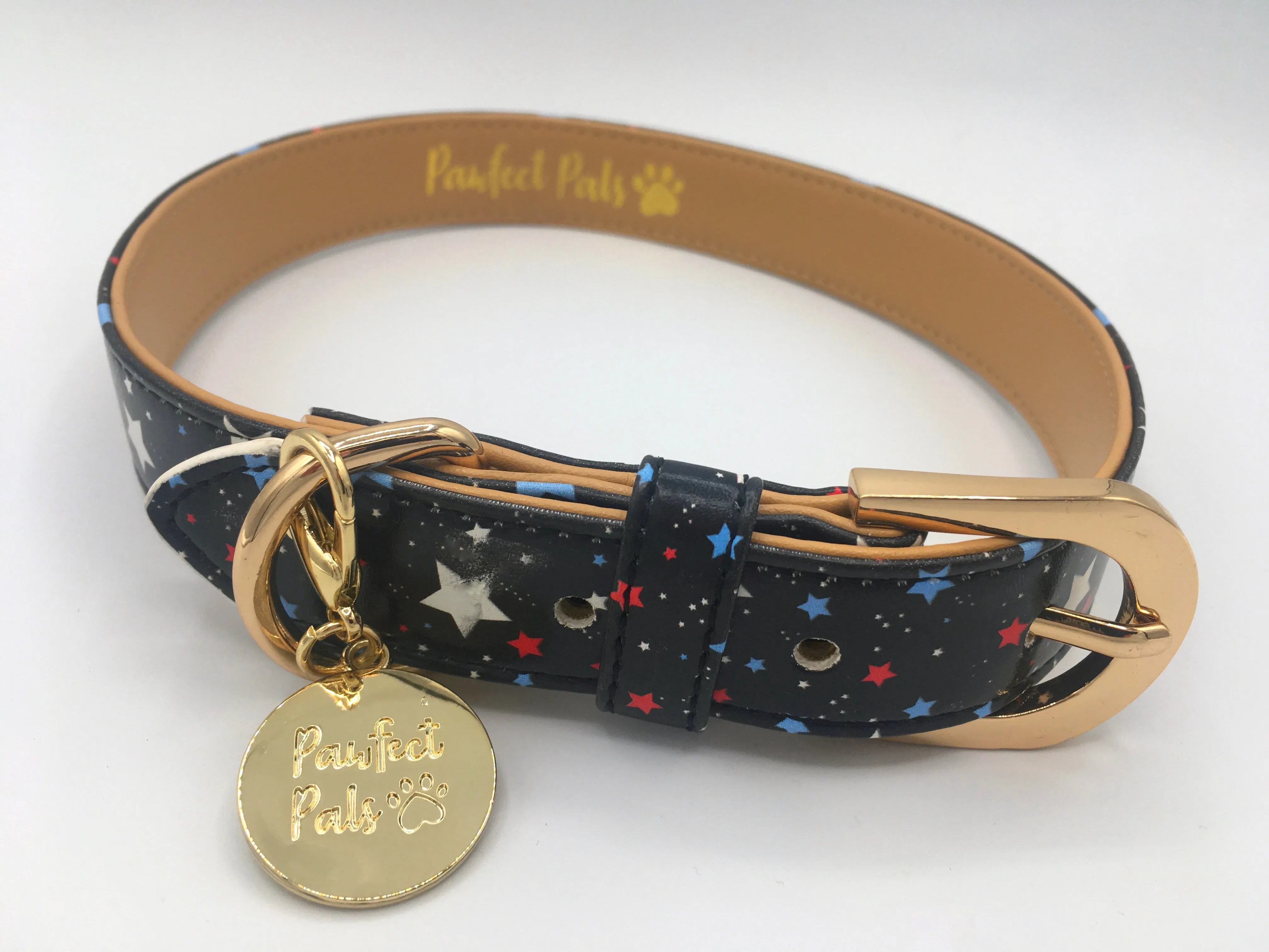 Pawfect Pals - Star Collar L (1"x22")