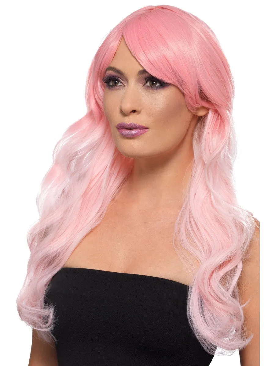 Pink Fashion Ombre Wig