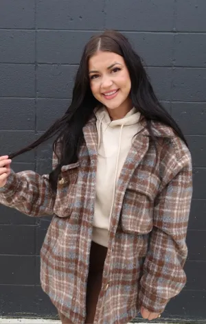 Plaid Pocket Shacket