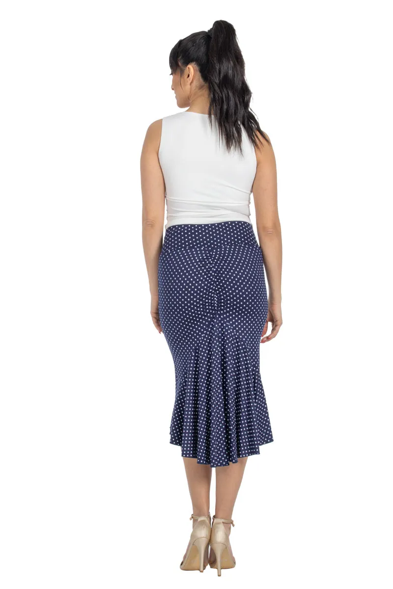 Polka Dot Mermaid Tango Skirt