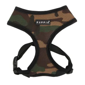 PUPPIA SOFT HARNESS-AC30 - CAMO -  XS