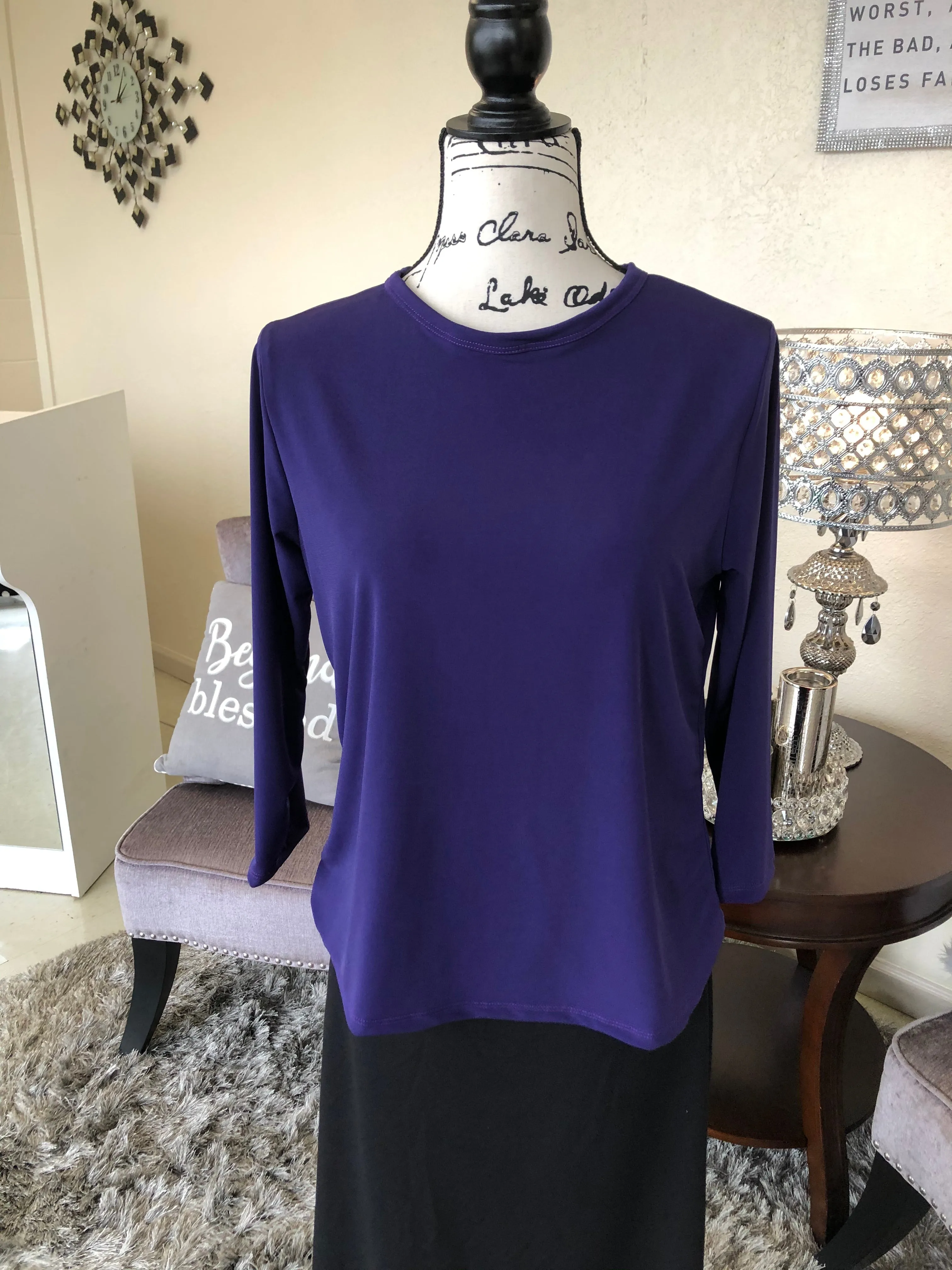 Purple ITY Layering Top