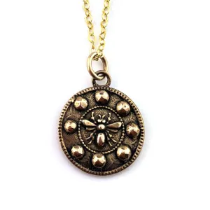 QUEEN BEE Necklace - Bronze