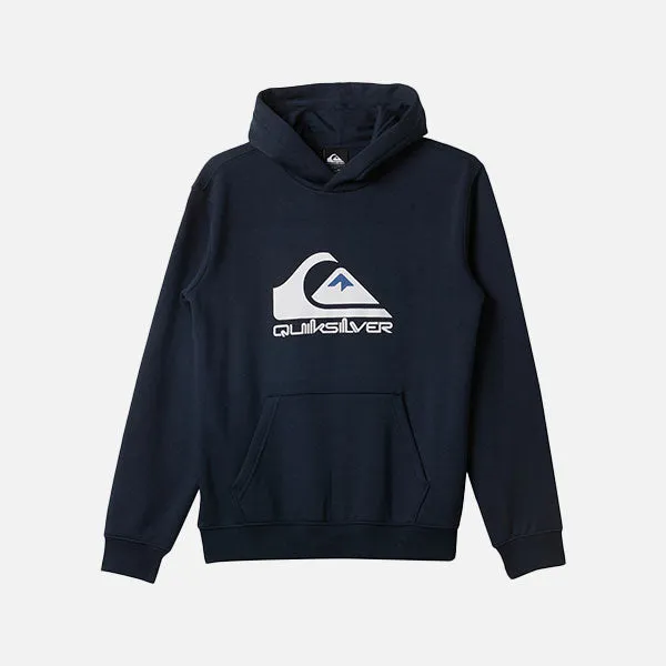 Quiksilver Youth Big Logo Hoodie - Dark Navy