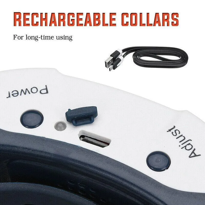 Rechargeable Dog Collar Anti Bark Pet Train Mist Spray