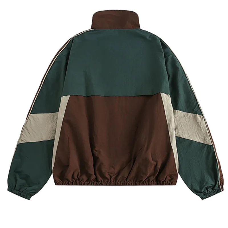 Retro Windbreaker Jacket