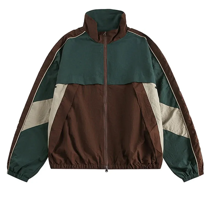 Retro Windbreaker Jacket