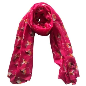 Robins Pink Scarf