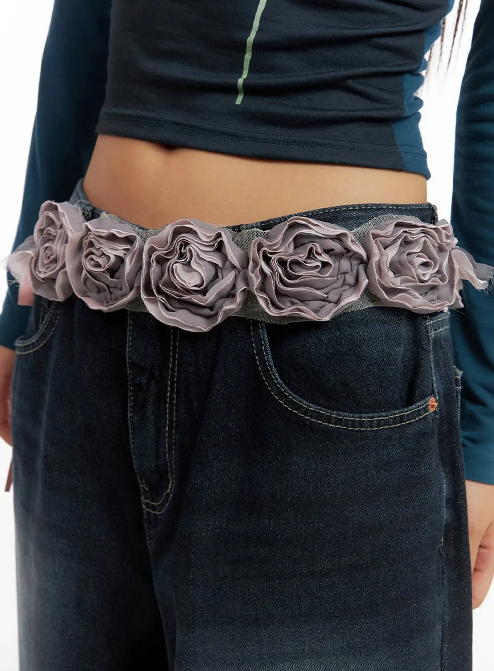 Rose Strap Layering Belt IS402