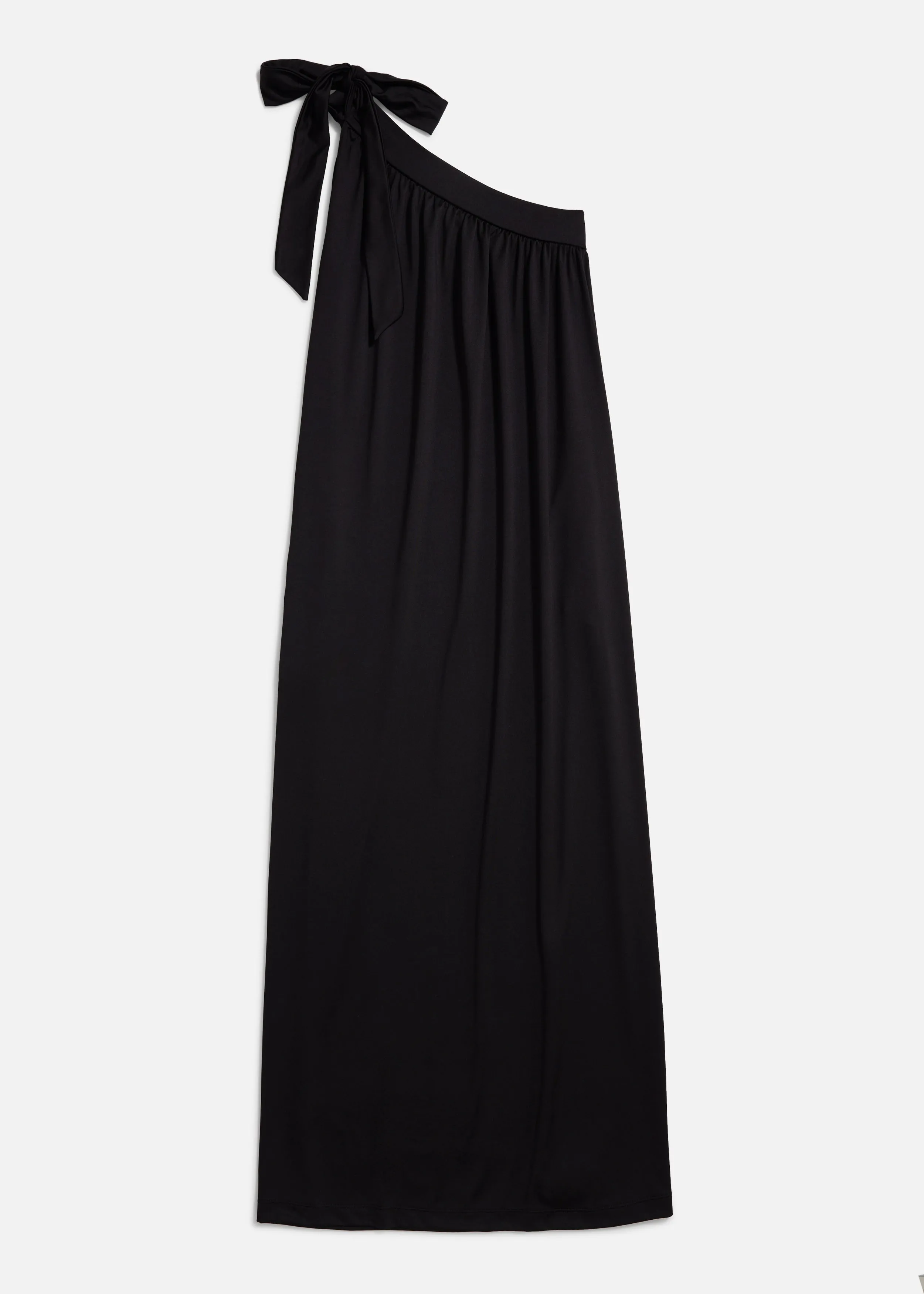 Santorini Dress in Luxe Stretch (Black)