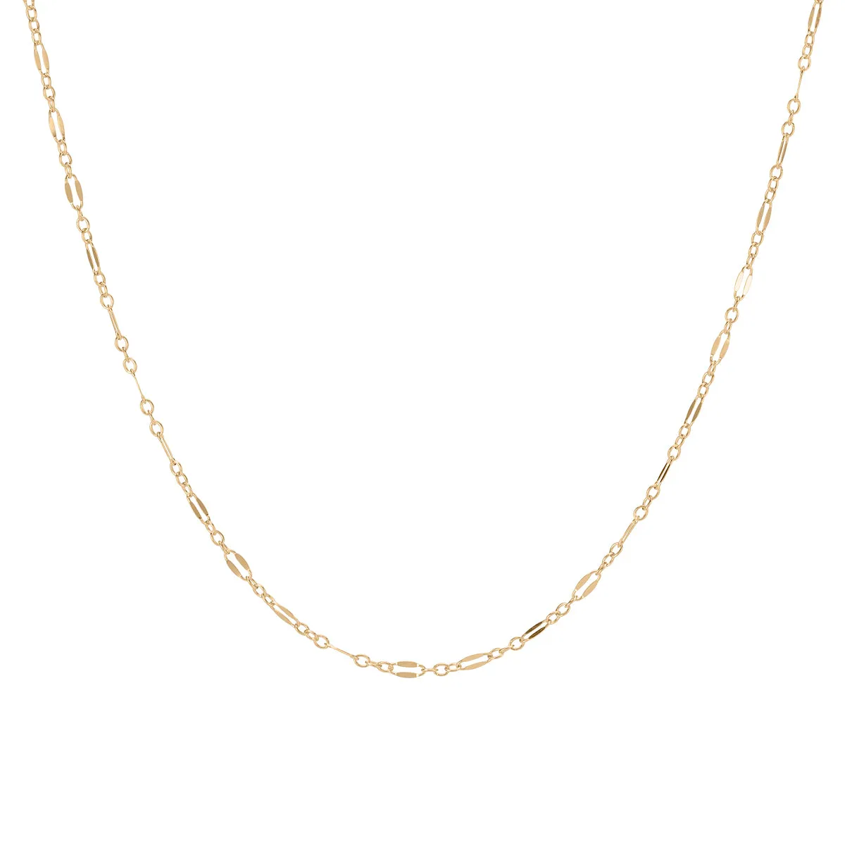 Sequin Layering Chain Necklace