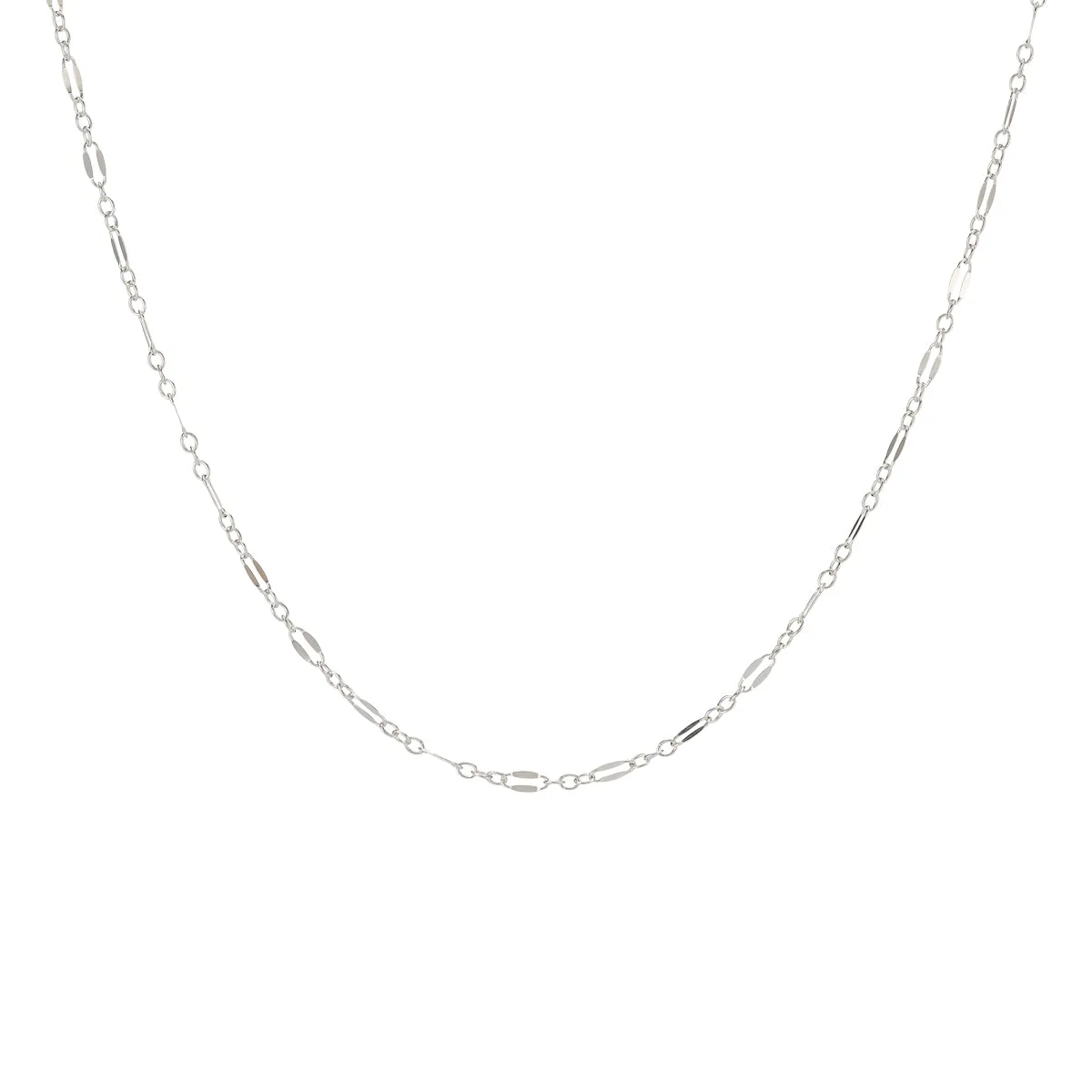 Sequin Layering Chain Necklace