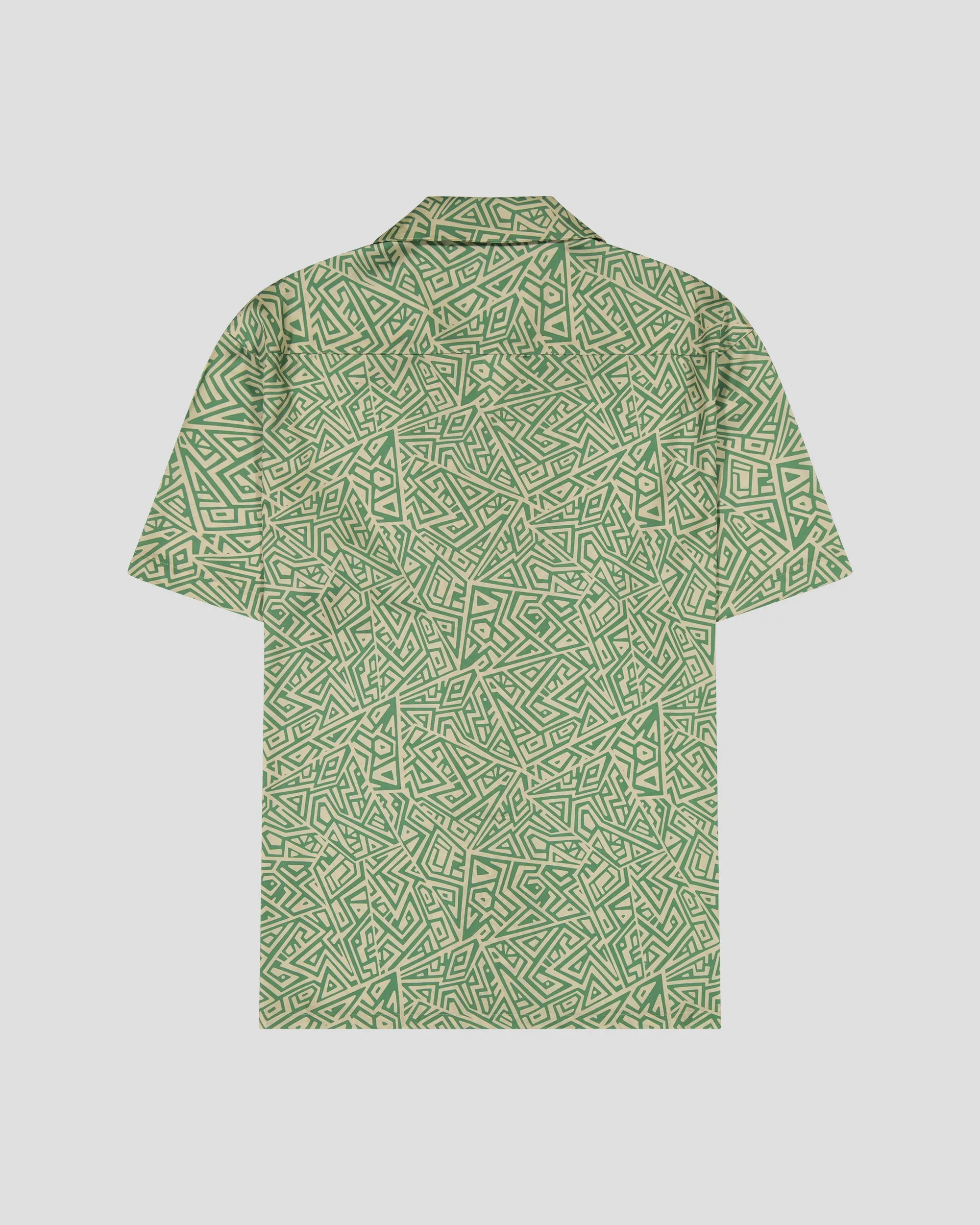 SG Camp Collar Shirt - Geometric Jungle