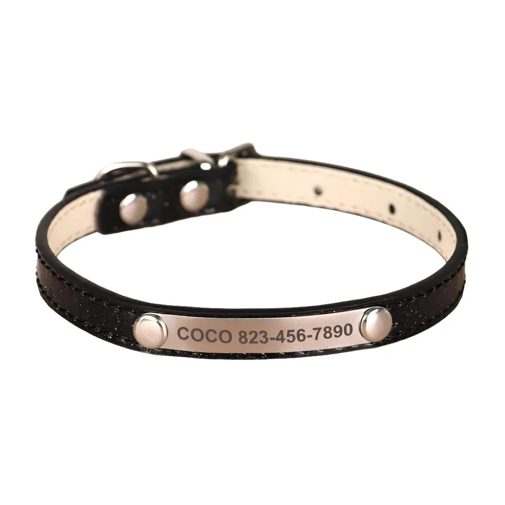 Shine Bling Dainty Personalized Collar