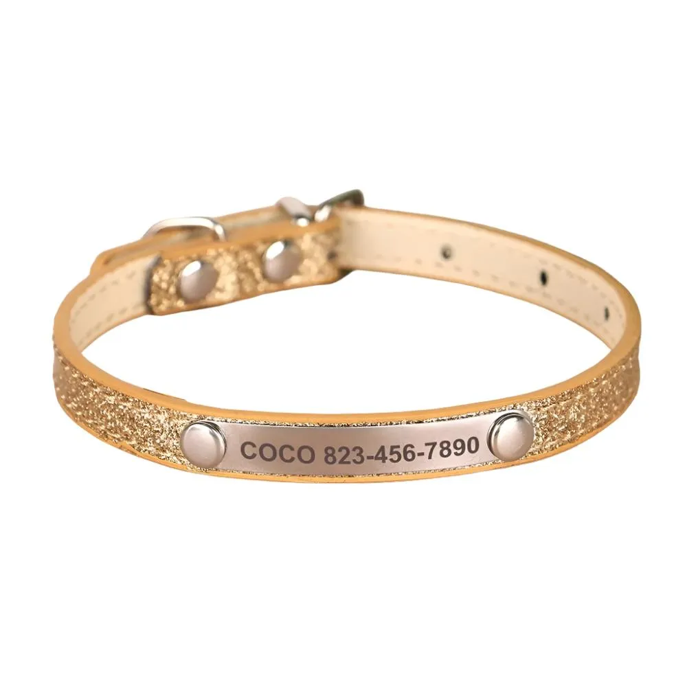 Shine Bling Dainty Personalized Collar