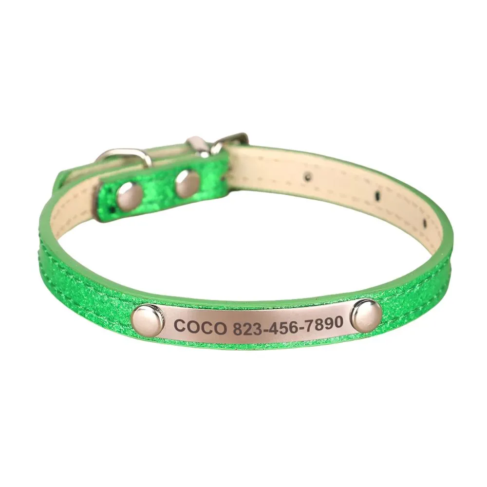 Shine Bling Dainty Personalized Collar