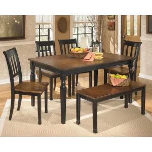 Signature Design by Ashley Owingsville D580 6 pc Dining Set