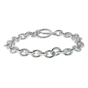 Silver Brass Bracelet with No Stone for Women Style LOA537