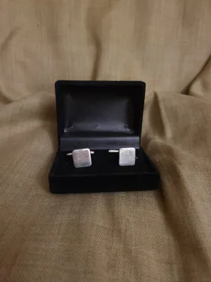 Silver Square Cufflinks