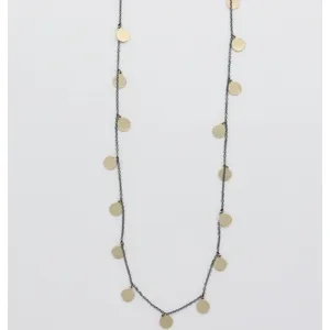 Simple Shimmer Layering Necklace