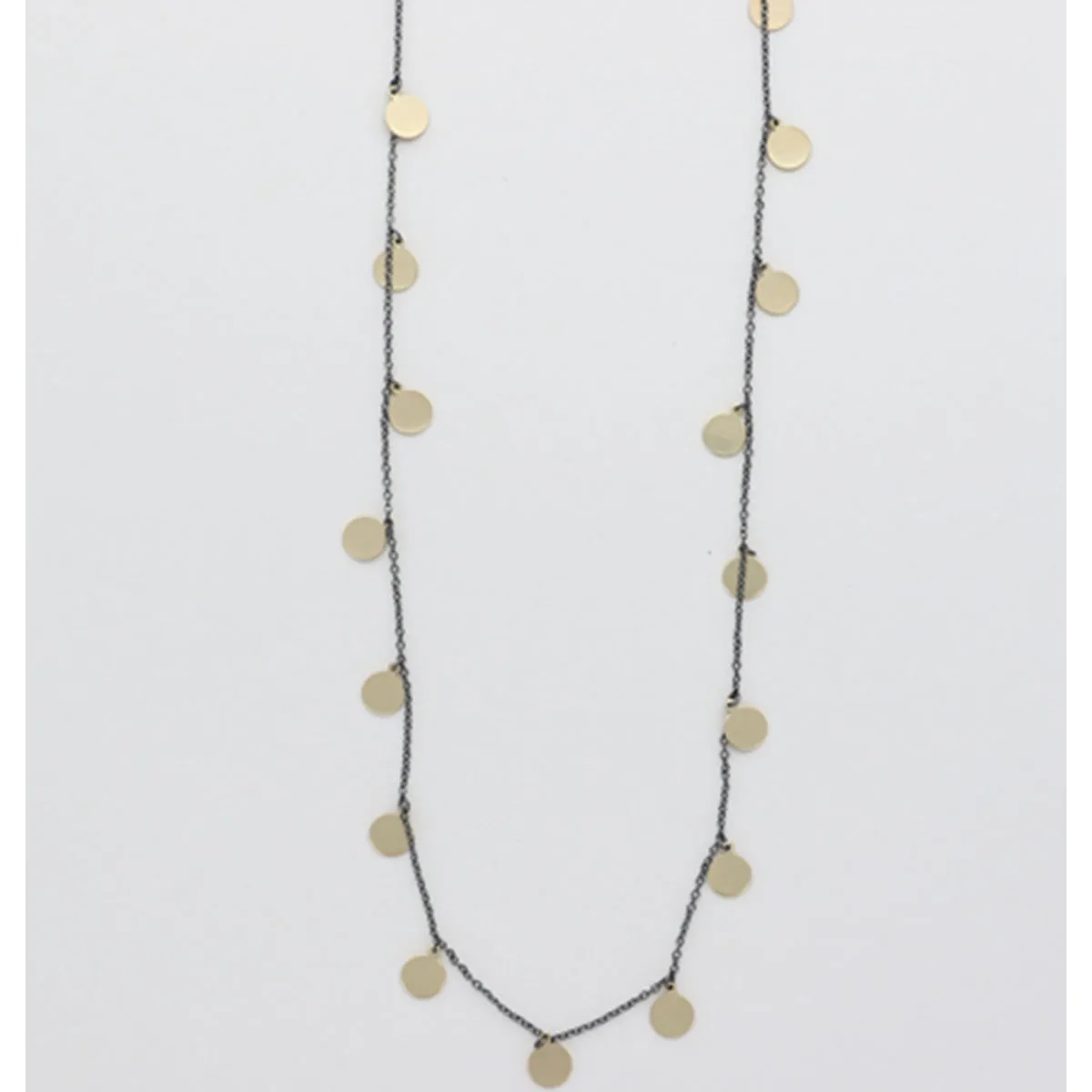 Simple Shimmer Layering Necklace