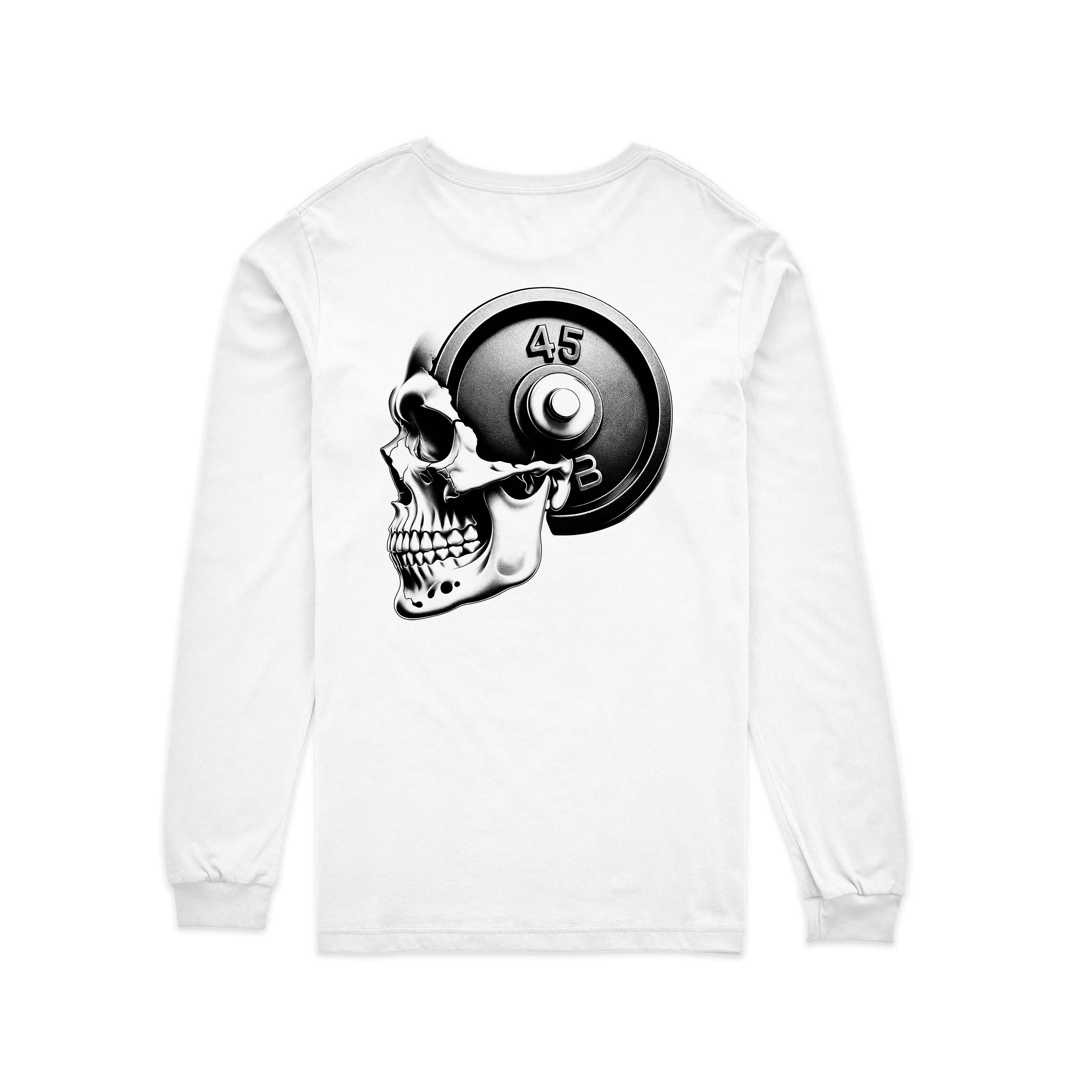 Skull Weightlifting Unisex Crewneck Sweatshirt