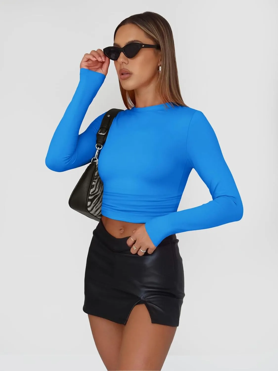 Sleek Long Sleeve Slim Fit Top