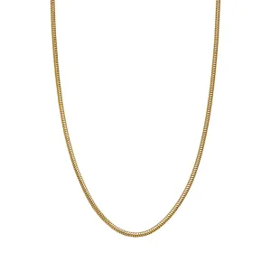 Snake Round Chain Necklace